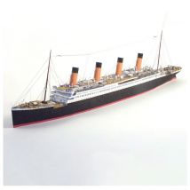 1:400 Titanic Britischen Cruise Schiff 3D Papier Modell Puzzel Handgemachte DIY Military Fan Geschenk Hause Schreibtisch Dekoration Kreative Wahre Skala