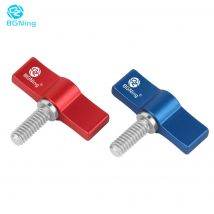 BGNing Aluminium Knob Schraube Adapter 1/4 17mm Schraube Länge Schiene Stange Slider Clamp Locking Schraube L Form/T form Wrench Clamp Schrauben