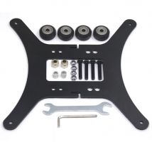 Modulare Y Wagen Platte Upgrade Kit für 2040V Aluminium Profil für Ender3/Ender3 Pro 3D Drucker (190x19 0x 3,5mm-Leichte)
