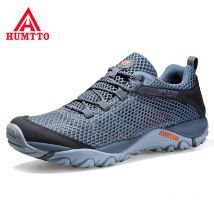 HUMTTO Neue Sommer Wandern Turnschuhe Schuhe für Männer Atmungsaktive Outdoor Trekking Sport Herren