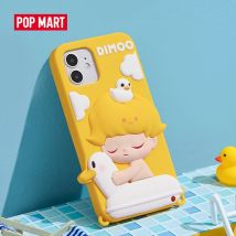 POP MART DIMOO zwierzęta seria wakacje-etui na telefon dla iphone12,iphone12pro,iphone12pro max,