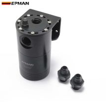 EPMAN Aluminium Racing Oil Catch Tank/Können Runde Können Reservoir Turbo Öl Fangen kann/Können Fangen universal EPJYH192