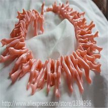 90 teile/satz neue kreative unregelmäßigen acryl imitieren korallen rosa perlen anschlüsse für diy ohrringe halskette handwerk schmuck zubehör