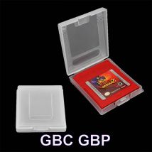 10PCS Klar Kunststoff Spiel Patrone Fällen Lagerung Box Protector Halter Staub Abdeckung Ersatz Shell Für Nintendo GameBoy GBC GBP