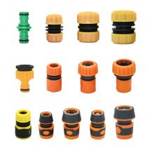 Connettore rapido per tubo da giardino 1/2 3/4 Accoppiatore per tubo da 1 pollice Connettore per acqua di arresto 32/20/16mm Sistema di irrigazione con giunto di riparazione