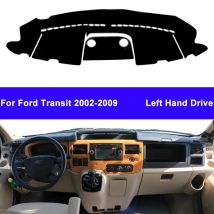 Auto Auto Armaturenbrett Abdeckung DashMat Teppich Cape Für Ford Transit 2002-2009 Center Konsole Schutz Sonnenschutz 2008 2007 2006 2005