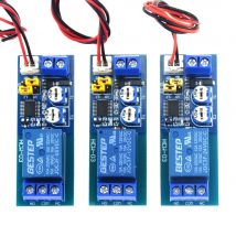 DC 5V 12V 24V Unendliche Zyklusverzögerung Timing Zeitrelais Timersteuerung EIN-AUS-Schleifenschaltermodul Doppelt einstellbar 0-100 Mminutes