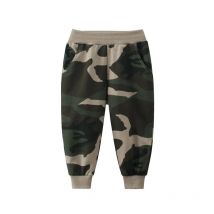 2021 Baby Boys Khaki Camouflage Long Pants Spring Autumn Children 100% Cotton Sport Trousers Baby Kids Casual Sweatpants