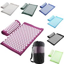 Akupressurmatte für den Rücken, Körper, lindert Stress, Schmerzen, Spikes, Massagekissen