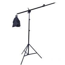 Treppiede per Softbox Light Stand Photo Studio 2M con braccio flessibile da 1,4M Sacchi di sabbia che supportano l'illuminazione Fotografia Telefono Flash