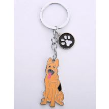 Keychain Cute Keychain Dogs Keychains German Shepherd Dog Key Ring Charms for Bags Animal Keyring for Women Gifts Boyfriend Gift