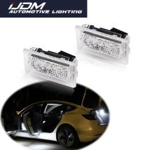 iJDM 2 pezzi per Tesla Model S Model X Model 3 luci interne per auto a LED bianche allo xeno, luci di carico per area bagagliaio, luci di cortesia per porte