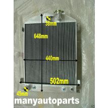 3 di FILA PER 1932 32 PER FORD HIBOY HI-BOY TRITATO MOTORE FORD Radiatore In Alluminio 32