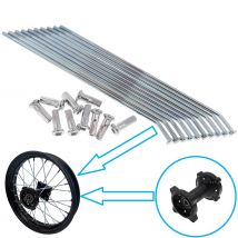 10 sztuk/zestaw 10 "12" 14 "16" 17 "19" przednia lub tylna piasta felgi szprychy do XR CRF BBR Dirt pitbike