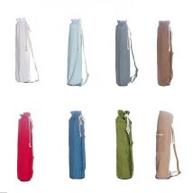 Canvas Yoga Matte Tasche, Tragbare Gym Matte Tasche, Yoga Rucksack, Yoga Matte Aufbewahrung tasche, Fitness Carrier (Yoga Matte nicht einschl ießlich)