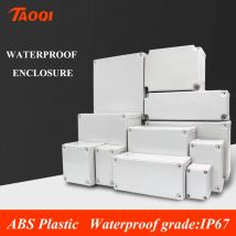 Waterproof Plastic Enclosure Box Electronic Electrical Project Box ABS Outdoor Junction Box Housing IP67 Project Instrument Case