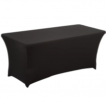 Rectangular Tablecloths Spandex Stretch Table Cover For Wedding Hotel Home Event Party Decoration HAORUI 1PC