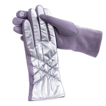 Winter New Women Fashion Personality Luxury Waterproof Keep Warm Touch Screen Plus Fleece Down Cotton Suede Soft Gloves