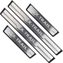 For Nissan X-Trail T33 T32 Accessories 2025 2024 2023-2014 Stainless Car Door Sill Kick Scuff Plate Protector Trim Cover Guard