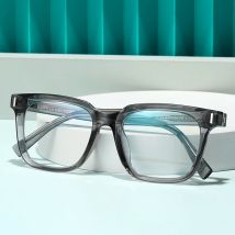 TR90 Niebieskie światło blokujące męskie kwadratowe okulary Okulary chroniące przed promieniowaniem Damskie przezroczyste modne okulary