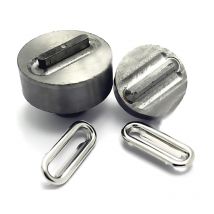 18/20/22/25/28/30/35/40/50 MM Ovale Ösen Installation Werkzeuge Knopfloch Metall Poren Niet Form