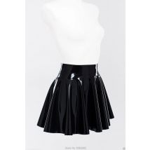 Latex Rock Skater Rock Frauen Rock