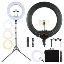 FOSOTO FT-54 21 Zoll Led Ring Licht Fotografie lampe Kamera Telefon Ringlicht Make-Up Video Ring