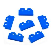 12pcs Wischer Klinge für Epson Mimaki JV33 / CJV30 / JV150 / JV300 DX5 DX7 Roland Mutoh drucker Druckkopf blau Wischer