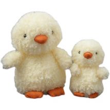 17/25cm Japanese Style Chick Rabbit Sheep Toy Stuffed Animal Pig Owl Doll Cartoon Plushies Birthday Gifts for Kids Girl Appease