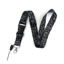 Ransitute R853 Mathematische Gleichungen Schlüssel Kette Lanyard Geschenke Für Kind Studenten Freunde Telefon USB Abzeichen Halter Halskette