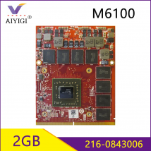 Tarjeta gráfica de vídeo FirePro M6100 GDDR5 2GB 216-0843006 con soporte X para Dell Precision M6600 M6700 M6800 iMac 2010 año