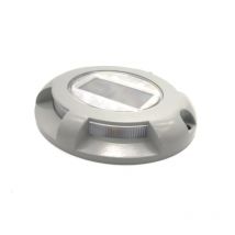 2/4PCS LED Solar Lamp Path Stair Outdoor Waterproof Step Lights IP68 Landscape Courtyard Deck Light