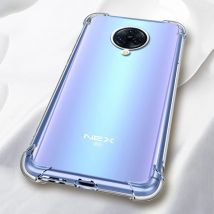 For vivo NEX 3 S7 S6 5G S5 S1 V11 V15 V17 V19 V20 Pro Y17 Y15 Y50 Slim Soft TPU Silicone Transparent Case Shockproof Back Cover