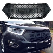 Modified For Edge Racing Grill For Edge 2015 2016 2017 Front Bumper Mesh Cover Grills Grille For Trims Bumper Grilles