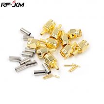 10Pcs Hohe-qualität SMA Stecker crimp für RG174 RG316 RG178 RG179 LMR100 Kabel RF Stecker