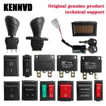 Kinder Elektrische Fahrt auf Spielzeug Auto Vorwärts Rückwärts Hohe Niedrige Geschwindigkeit Pedal Power Start Schalter Sicherung ladegerät Port Teile Zubehör