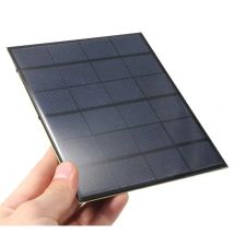 Monokristallines Solarpanel 6V 3,5W 580MA mit USB-Kabel Mini-Epoxid-Solarpanel-Ladegerät Kostenloser Versand