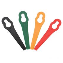 30 Teile/los Schaukel ABS Kunststoff Klinge Anhänger für Cordless Gras Trimmer Garten Timmer Werkzeug Teile Garten werkzeug