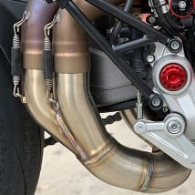 For Ducati Hypermotard 950 2019 2020 2021 Hypermotard 950 SP 19 20 21 Escape Motorcycle Exhaust Muffler Link Pipe Slip-on