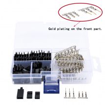 30 Sätze/los Servo Stecker Männlich Weiblich Crimp Pin Kit mit/ohne Schloss Kompatibel für Hitec Spektrum RC Modell Teile