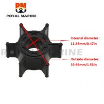 6G1-44352 Wasserpumpe Laufrad Für Yamaha 2 hub 6HP 8HP Ersatz Außenbordmotor 6G1-44352-00 Sierra-18-3066 boot Teile