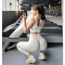 Frauen Leggings Für Fitness Sexy Yoga Hosen Hohe Taille Elastische Strumpfhosen Gym Kleidung Push-Up Lange Hosen Weibliche Hip Fahrstuhl Leggings