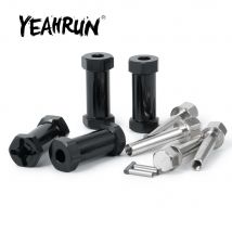 YEAHRUN Legierung 12mm Hexagon Verlängerung Offset Hex Adapter Rad Hub 15/20/25/30mm für axial SCX10 WRAITH 1/10 RC Crawler Auto Teile