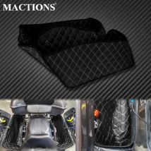 Motorrad Satteltasche Einsatz Teppich Liner Gewinde Erweiterte Taschen Für Harley Touring Street