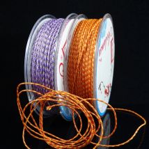 About 0.9mm Add gold colorful thread Multicoloured line Cotton nylon Mann wave line DIY Knit bracelet thread inelasticity cord