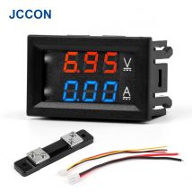 DC 0-100V 1A 10A 50A 100A LED DC Dual Display Digital Currentv Voltmeter Digital Meter DSN-VC288