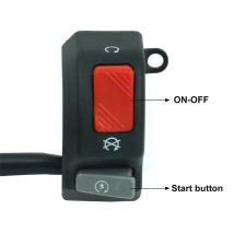 Motorcycle Switch Universal 7/8inch Handlebar Fog Hedlight Horn Start Kill Switch ON OFF Button 12V For ATV Scooters Snowmobile