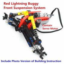 MOC Technische teile Formel geländewagen unabhängige front suspension system kompatibel mit großen marken für kinder jungen spielzeug