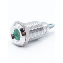 1pc 10mm Warning LED Metal Indicator Pilot Light Signal Lamp 6V 12V 24V 220V Machine Car Boat Working PC Power Panel Red Yellow