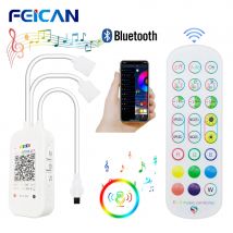 RGB Controller DC 5-24V Bluetooth/Fernbedienung LED Streifen Control Gebaut-in MIC Musik Sync für SMD 5050 2835 Band Lampe